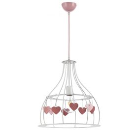 ONLI SOSPENSIONE TITTA BIANCA CUORI ROSA 4929/S