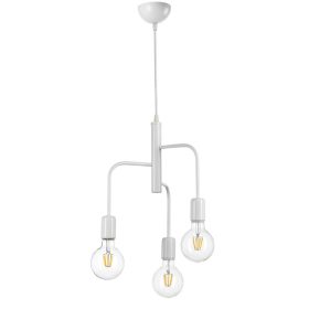 ONLI SOSP. MANTIS 3 LUCI COL. BIANCO S/LAMPADINE 4999/3B