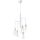 ONLI SOSP. MANTIS 5 LUCI COL. BIANCO S/LAMPADINE 4999/5B