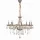ONLI LAMPADARIO CRISTALLO LINDA/8 COL.AMBRA 809/8