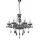 ONLI LAMPADARIO TEODORO 6L CRISTALLO FUME' 9007/6