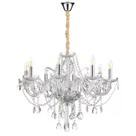 ONLI LAMPADARIO SVETLANA CRISTALLO/CROMO 8 LUCI 9095/8C