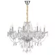 ONLI LAMPADARIO SVETLANA CRISTALLO/CROMO 8 LUCI 9095/8C