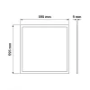 ORO-PANEL-LED-GLARE-60X60-40W-DW-II