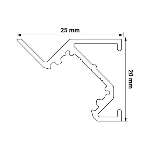 ORO-PROFIL-UNI-COR-2M