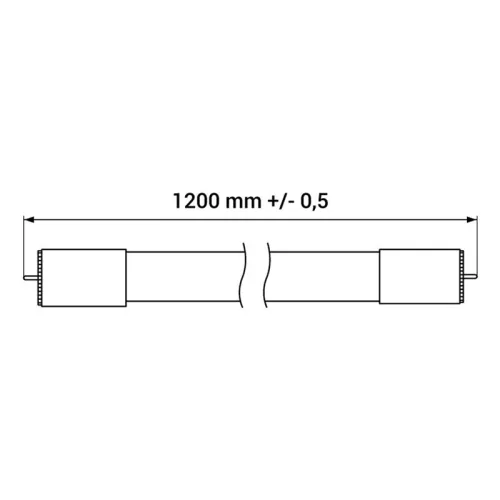 ORO-GLASS-POWER-T8-120-18W-DW