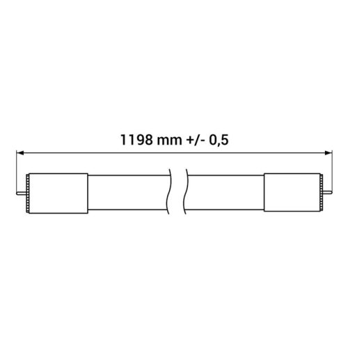 ORO-T8-120-GLASS-DW-II