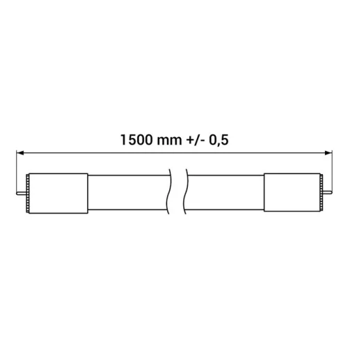 ORO-T8-150-GLASS-DW-II