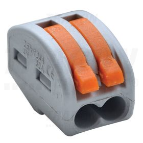   Tracon Csavar nélküli vezetékösszekötő, nyitható 0,75-4mm2, 32A, 400VAC 2P