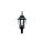 PACIFIC SMALL 02 B fekete kerti lámpaoszlophoz lámpatest