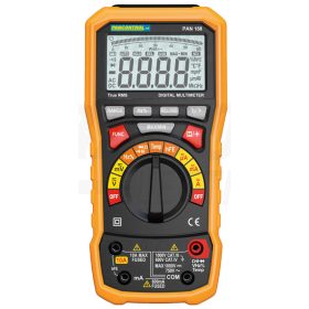   Tracon Digitális multiméter True RMS DCV, ACV, DCA, ACA, OHM, C, °C, dioda