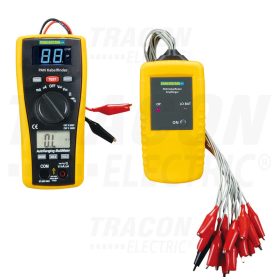 Tracon Digitális multiméter és kabelkereső ×16