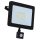 DURA PANTH-B30NS LED FÉNYVETŐ LÁMPATEST SZENZORRAL 30W 2650LM 4000K 120° IP44 FEKETE