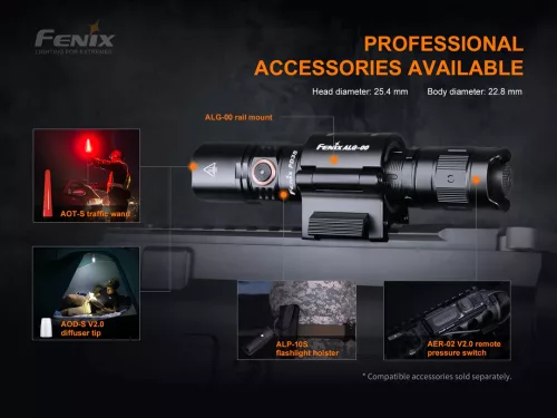 Fenix Light Elemlámpa PD35 V3.0 LED