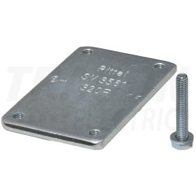   Tracon Leágazó modul, 34×10 mm-es lemezsínhez, 60mm-es sínre