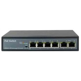 Futura Digital POE-4P 6 portos switch