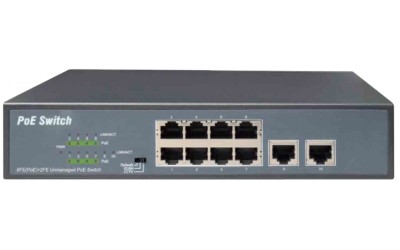 Futura Digital POE-8P 8 portos switch