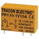 Tracon Print relé 110V DC / 1×CO (10A, 230V AC / 30V DC)