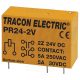 Tracon Print relé 24V DC / 2×CO (5A, 230V AC / 30V DC)