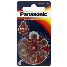 Panasonic Hallókészülék Elem PR312 B6