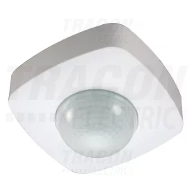  Tracon Jelenlétérzékelő, fehér 230V, 360°, 1-20 m, 10 s-30 min, 3-2000lux, IP20
