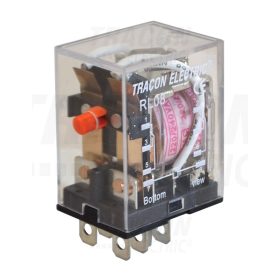   Tracon Miniatűr teljesítmény relé 110V AC / 2×CO (10A, 230V AC / 28V DC)