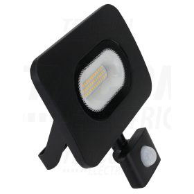   Tracon SMD fényvető mozgásérzékelővel, fekete 220-240V,10W,4000K,IP65, 750lm,EEI=A,120°, 10s-7min, 3-10m