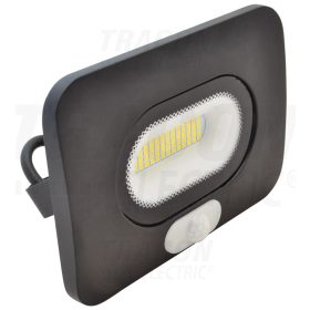   Tracon SMD fényvető mozgásérzékelővel, fekete 220-240V AC, 20W, 4000K, IP65,1500lm, EEI=A, 110°, 3-10m