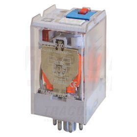   Tracon Ipari teljesítmény relé 24V DC / 2×CO (10A, 230V AC / 28V DC)