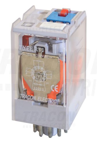 Tracon Ipari teljesítmény relé 110V AC / 3×CO (10A, 230V AC / 28V DC)