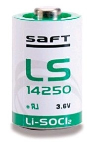 SAFT LS14250 1/2AA 3,6V Lítium 1/2 Ceruza Elem