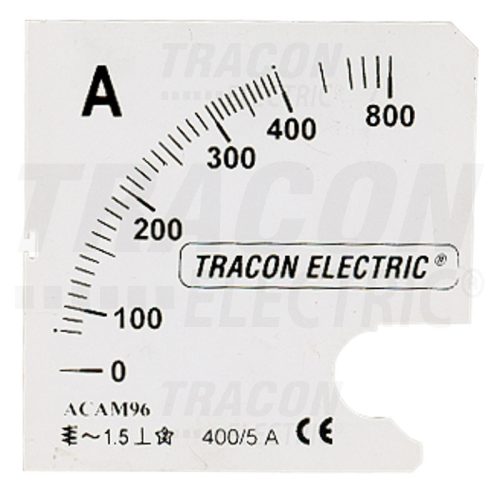 Tracon Skálalap ACAM48-5 alapműszerhez 0 - 1000 (2000) A
