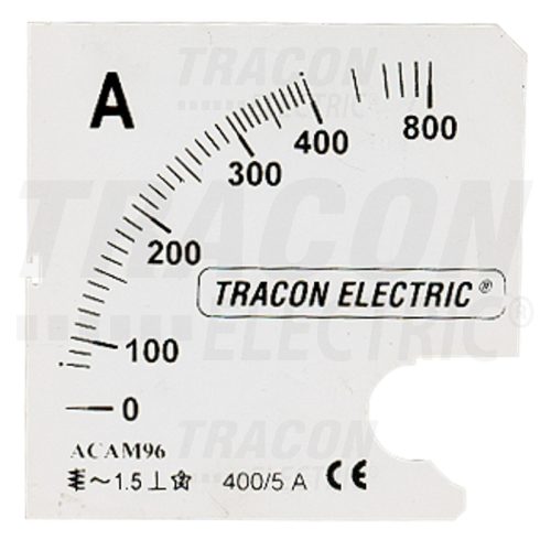 Tracon Skálalap ACAM72-5 alapműszerhez 0 - 15 (30) A