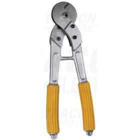   Tracon Kábelvágó szerszám Cu/Al kábelekhez és lágyacélhoz Cu/Al=50mm2 (8mm), Fe=6mm2 (3mm), 510g