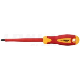   Tracon Csavarhúzó, Pozidriv, 1000V-ra szigetelt, CrV PZ3 8×150mm, AC 1000V