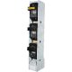 Tracon Függőleges biztosítós szakaszolókapcsoló, pólusonként nyitás 500/690V AC, 220/400V DC, max.160A, 3P, 00, U