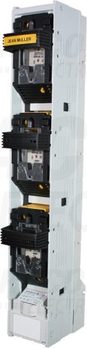 Tracon Függőleges biztosítós szakaszolókapcsoló, pólusonként nyitás 500/690V AC, 220/400V DC, max.250A, 3P, 1, V