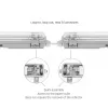 LIMEA LED SLIM Fénycső armatúra 2x150 IP65