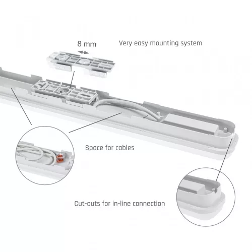 LIMEA GO 25W 230V IP65 120° 60cm NW