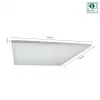 ALGINE DUO 2 in1 LED PANEL 230V 30W IP20 IK06 NW 600x600x17mm - 5 év garancia