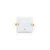 DURE 3 DOWNLIGHT 12W CW 230V 110DEG IP54 IK06 145X145X34 WHITE SQUARE INTEGRATED DRIVER