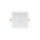 DURE 3 DOWNLIGHT 18W CW 230V 110DEG IP54 IK06 168X168X34 WHITE SQUARE INTEGRATED DRIVER