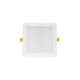DURE 3 DOWNLIGHT 18W CW 230V 110DEG IP54 IK06 168X168X34 WHITE SQUARE INTEGRATED DRIVER