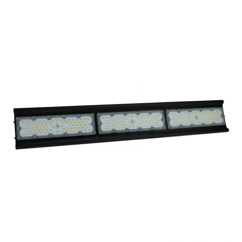 HALLS LINE 150W NW 230V 75x140deg IP66 IK10 745x126x95mm BLACK 5Y WARRANTY 0-10V