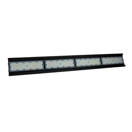 HALLS LINE 200W NW 230V 90deg IP66 IK10 990x126x95mm BLACK 5Y WARRANTY 0-10V