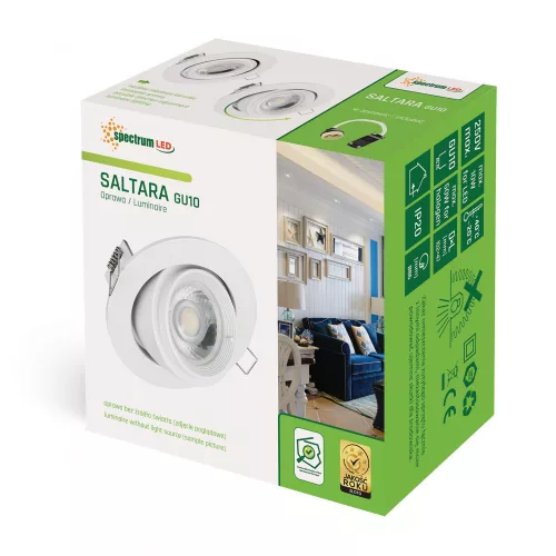 SALTARA GU10 white