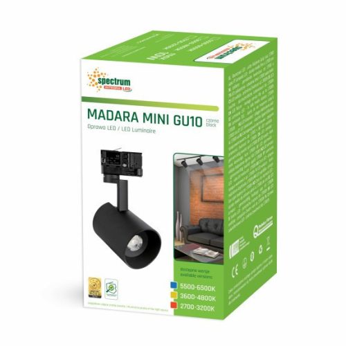 MADARA Mini GU10 Fekete
