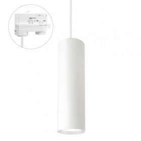   MADARA MINI II GU10 SUSPENDED FOR TRACK 3F 230V IP20 fi55*200mm FEHÉR