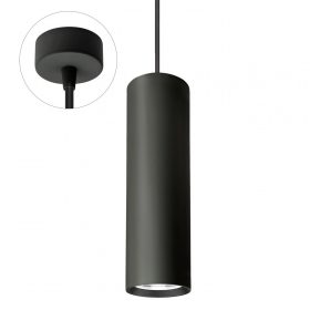   MADARA MINI II GU10 SUSPENDED BASE 230V IP20 fi55*200mm FEKETE