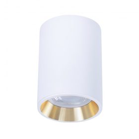   CHLOE MINI IP20 kerek, ház fehér, gyűrű arany, perem fehér
